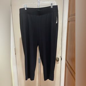 Talbots Black Capri Pants Women’s Size XL NWT